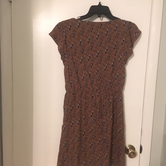 Zara mini dress with pockets & dog walking print - Picture 6 of 6